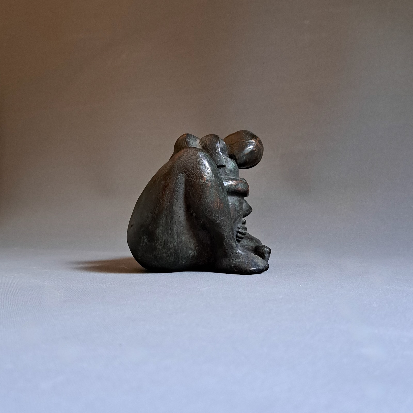 "Pachamama"- Bronzeskulptur – Bild 2