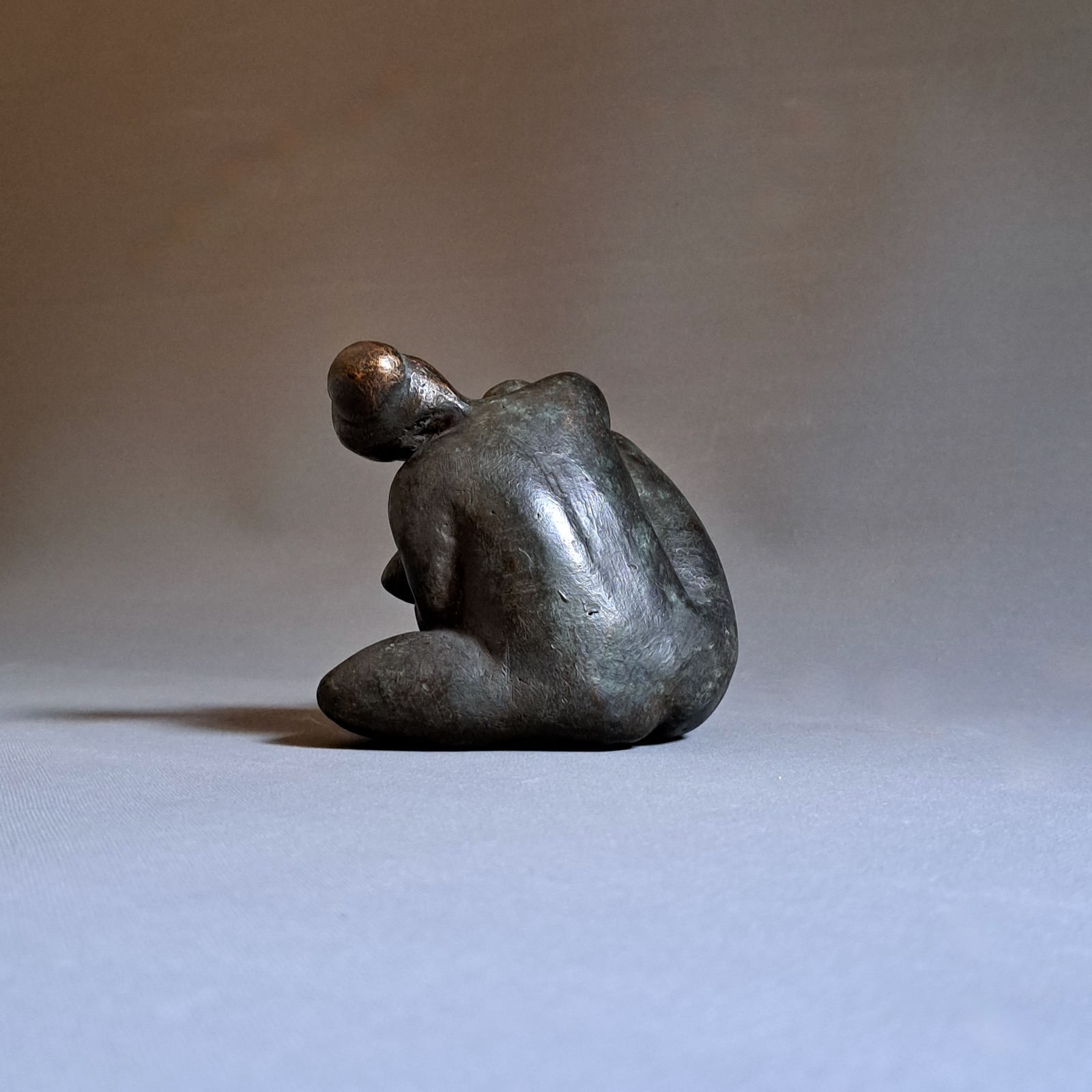 "Pachamama"- Bronzeskulptur – Bild 3