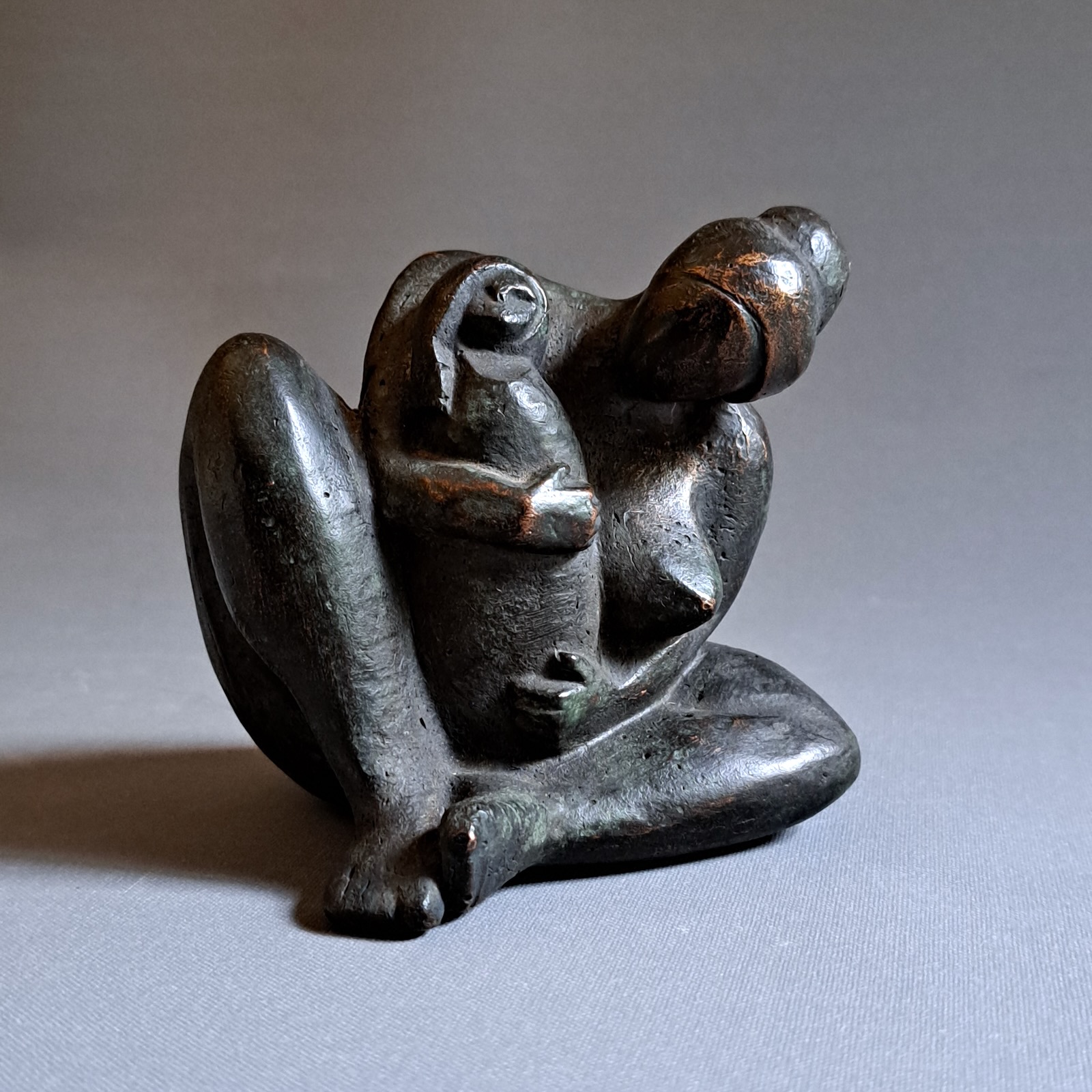 "Pachamama"- Bronzeskulptur